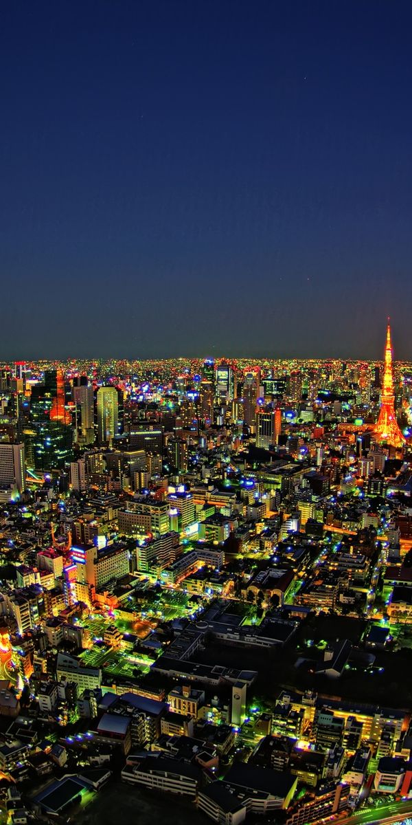 Breathtaking Night View of Tokyo: A City of Lights