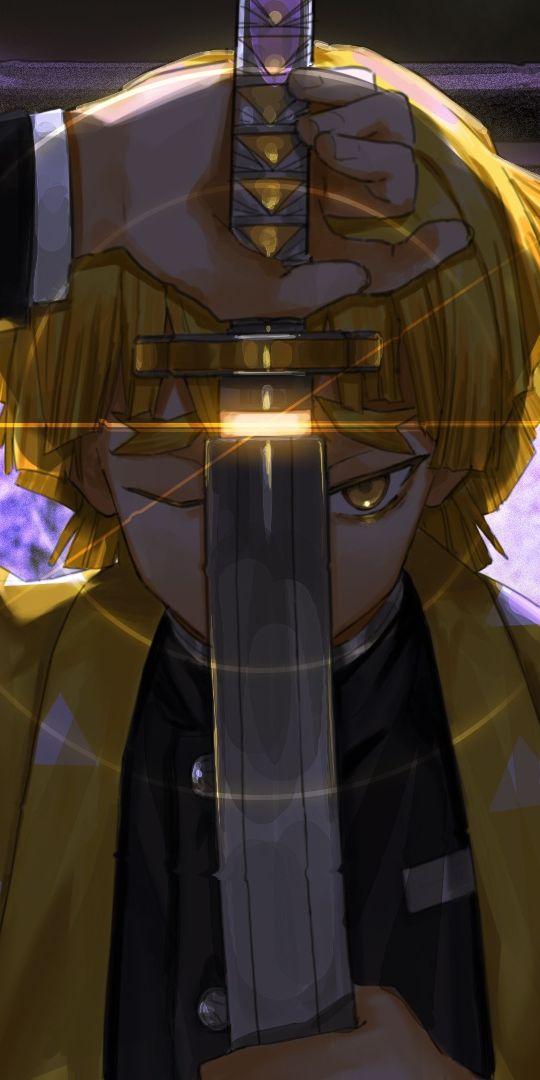 Zenitsu Agatsuma Wallpaper from Demon Slayer: Kimetsu no Yaiba