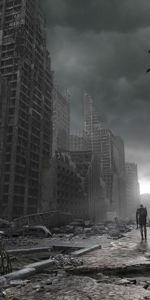 Phone wallpaper: Streets, Cities, Art, Fantasy free download