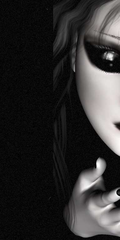 Gothic Dark Phone Wallpaper: Enigmatic Beauty in 4K Resolution